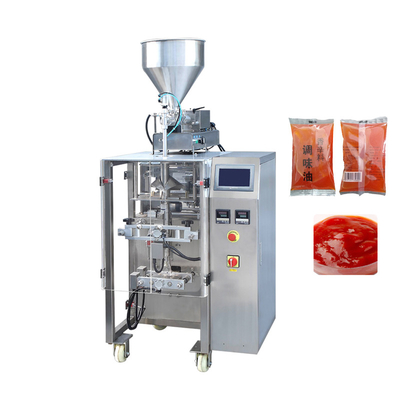 High Speed ​​Automatic Food Pouch Ketchup Bearnaise Soy Sauce Packet Gingili Bag Honey Filling Liquid Packing Machine For Fruit Juice