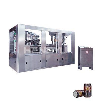 Hengyu drink carbonated beer can fillier/beer canning filling machine with full technical support